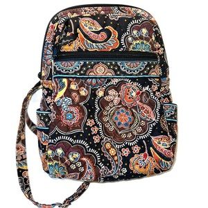 Vera Bradley Two Strap Backpack Small Size GUC